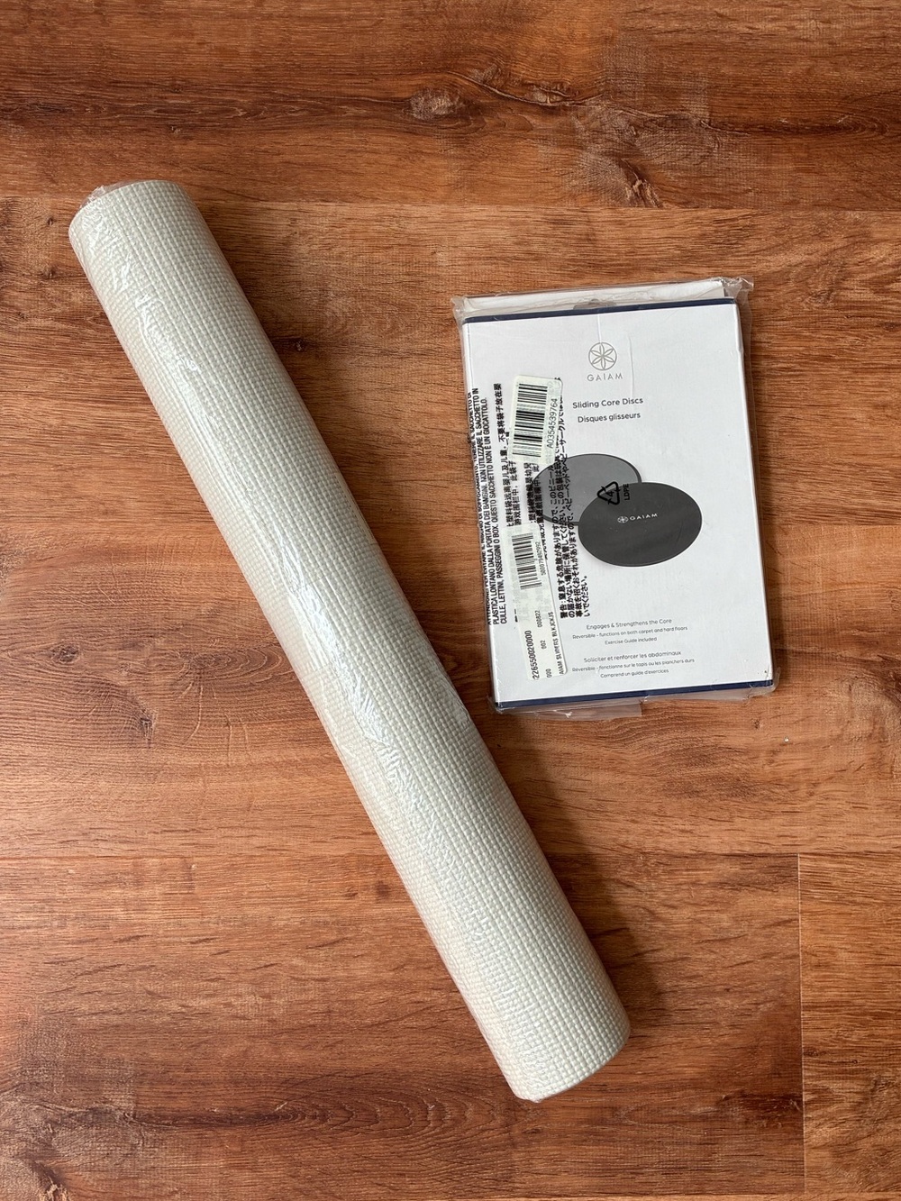 GAIAM Core Sliding Workout Discs And DSW Yoga Mat NWT